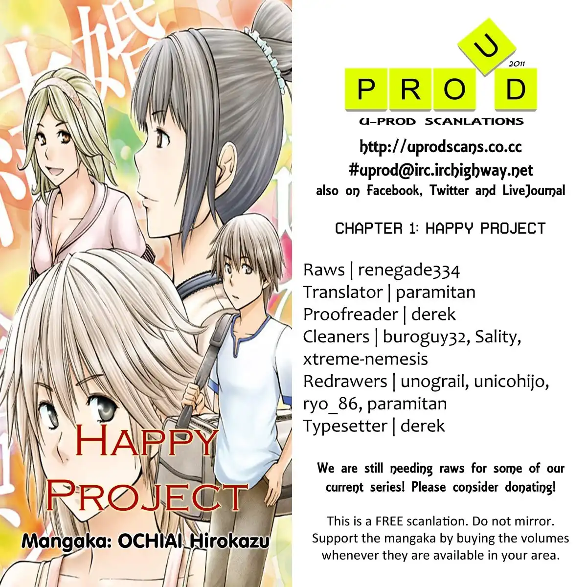 Happy Project Chapter 1 1